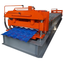 glazed metal roof tile cold roll forming machine